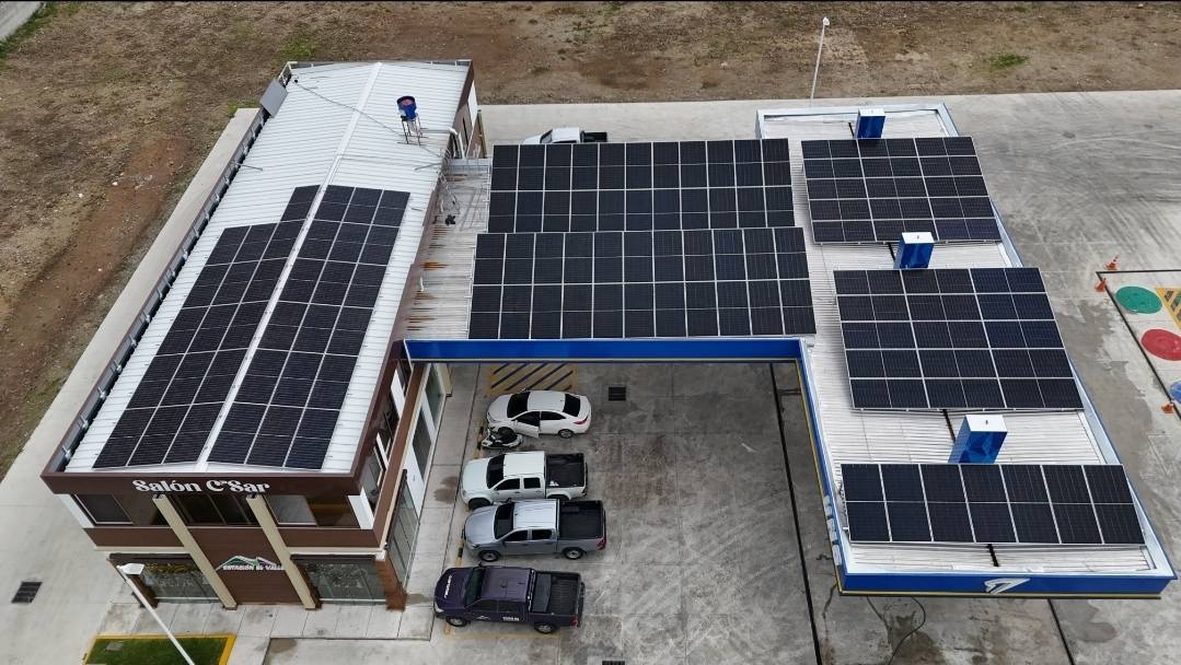 Instalación solar en Salón César